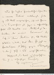 Nachlass Franz Steindachner, Brief von Wilhelm Weckbecker an Franz Steindachner (28.08.1906), Inv.Nr. 579.03, Seite 3